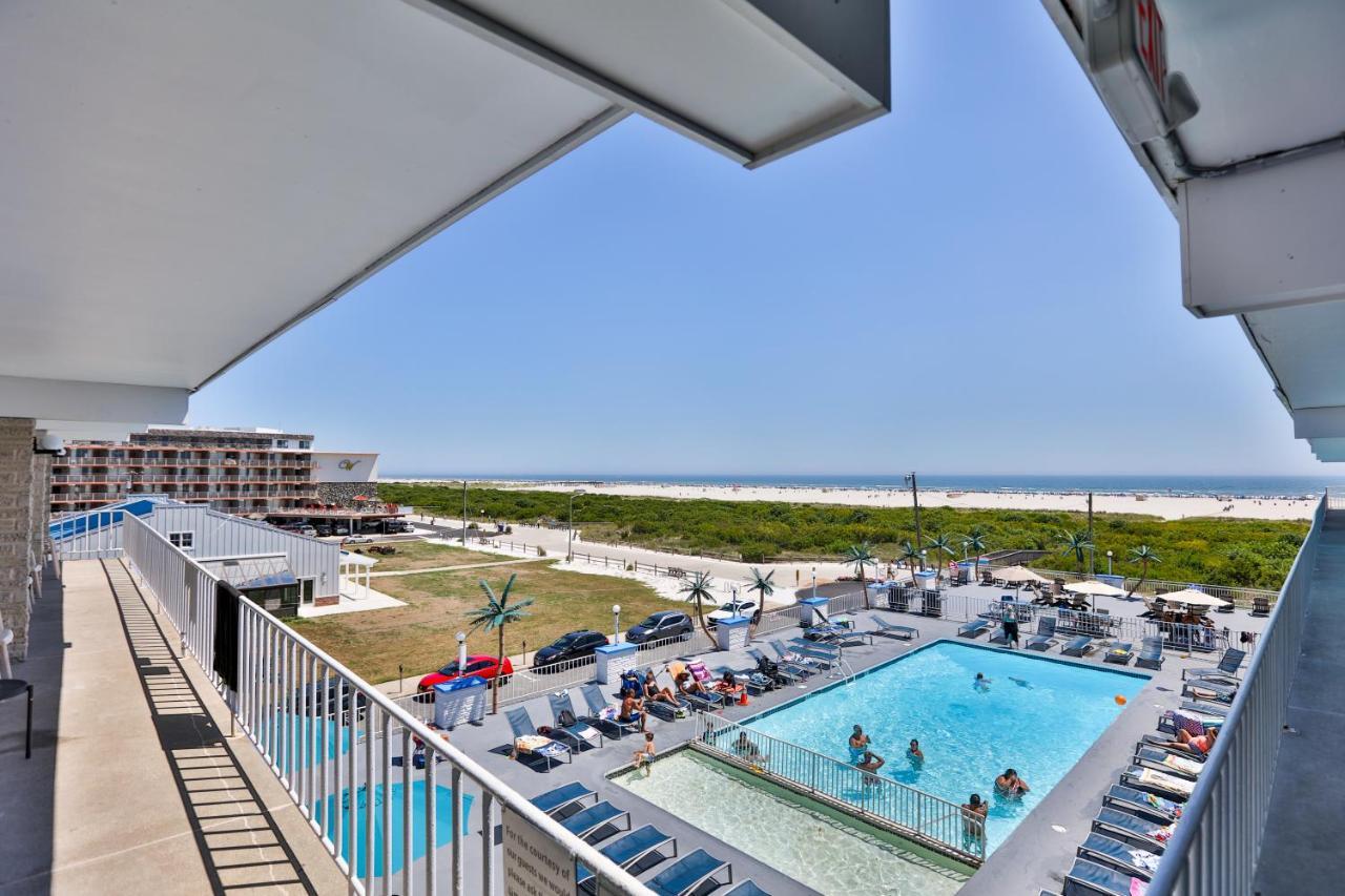 Olympic Island Beach Resort Wildwood Crest Exteriör bild