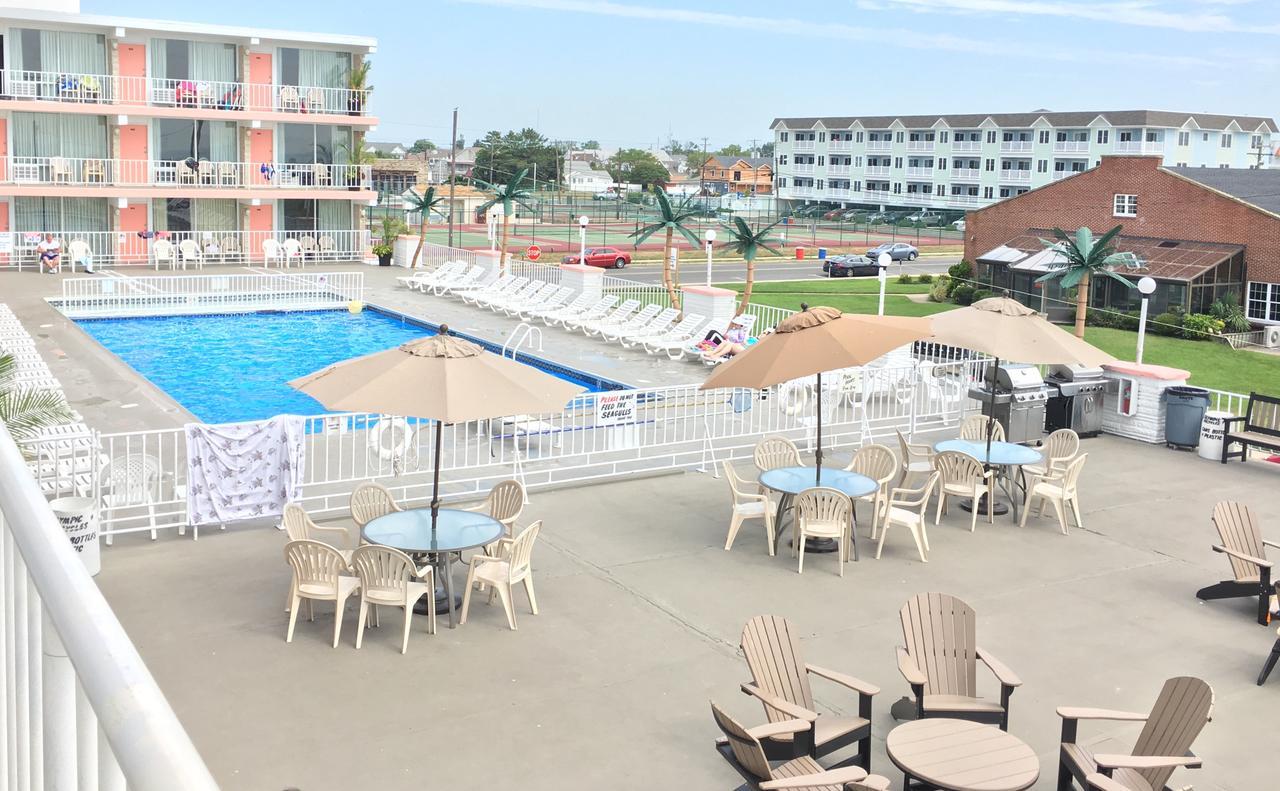 Olympic Island Beach Resort Wildwood Crest Exteriör bild