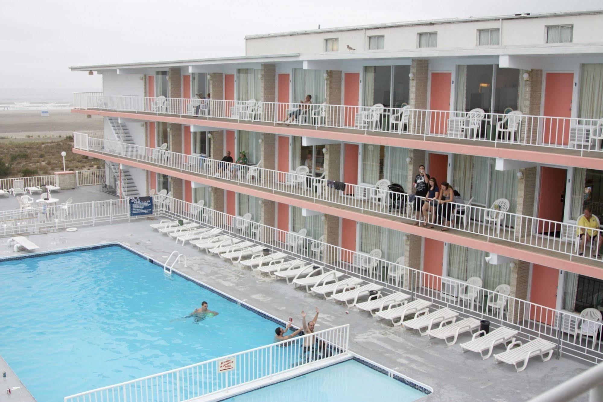 Olympic Island Beach Resort Wildwood Crest Exteriör bild